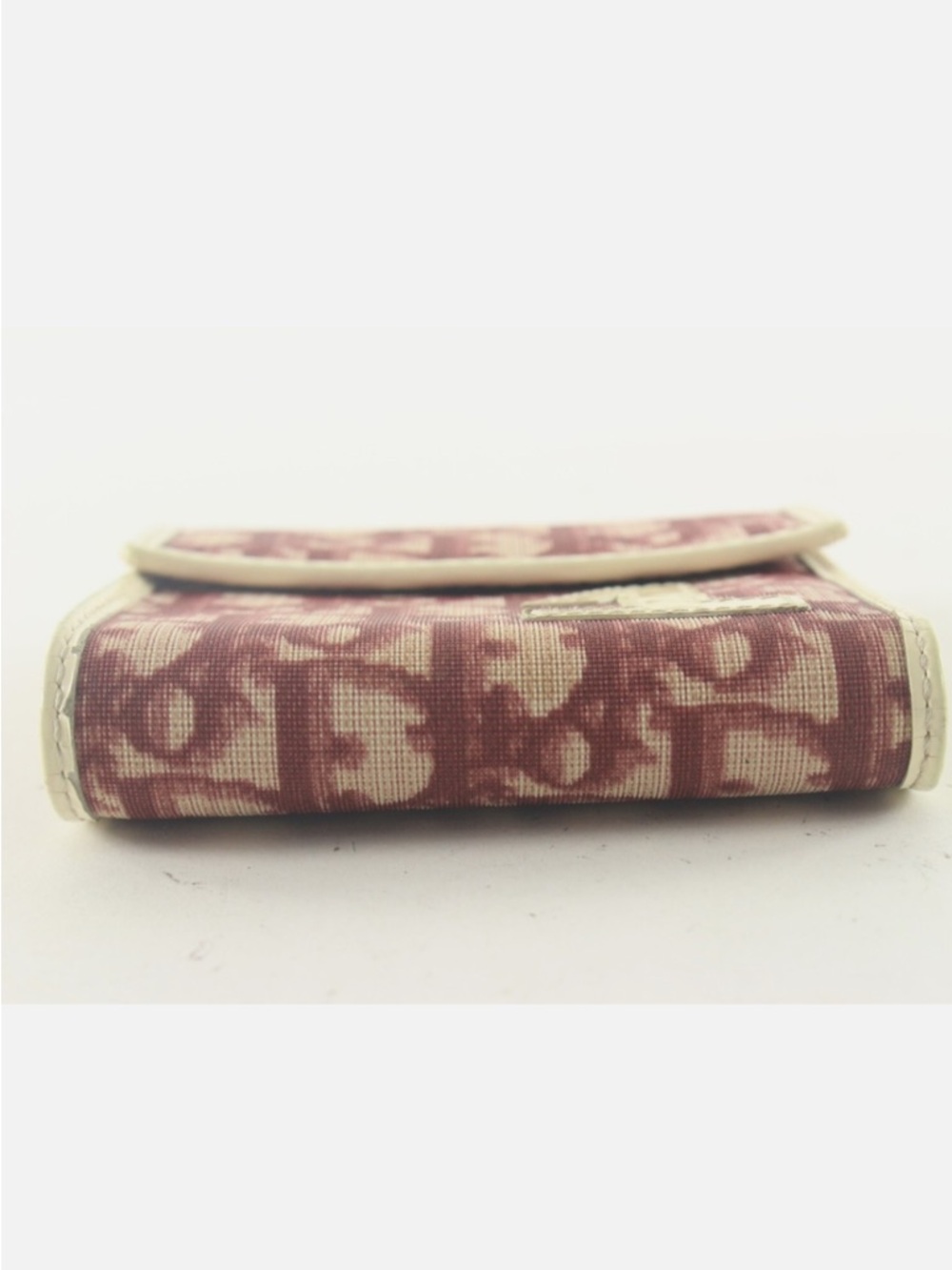 Christian Dior Trotter Wallet Bordeaux canvas with leather trim, comes with COA - Picture 6 of 9